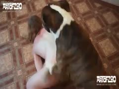 Nadia runs into her playmate.